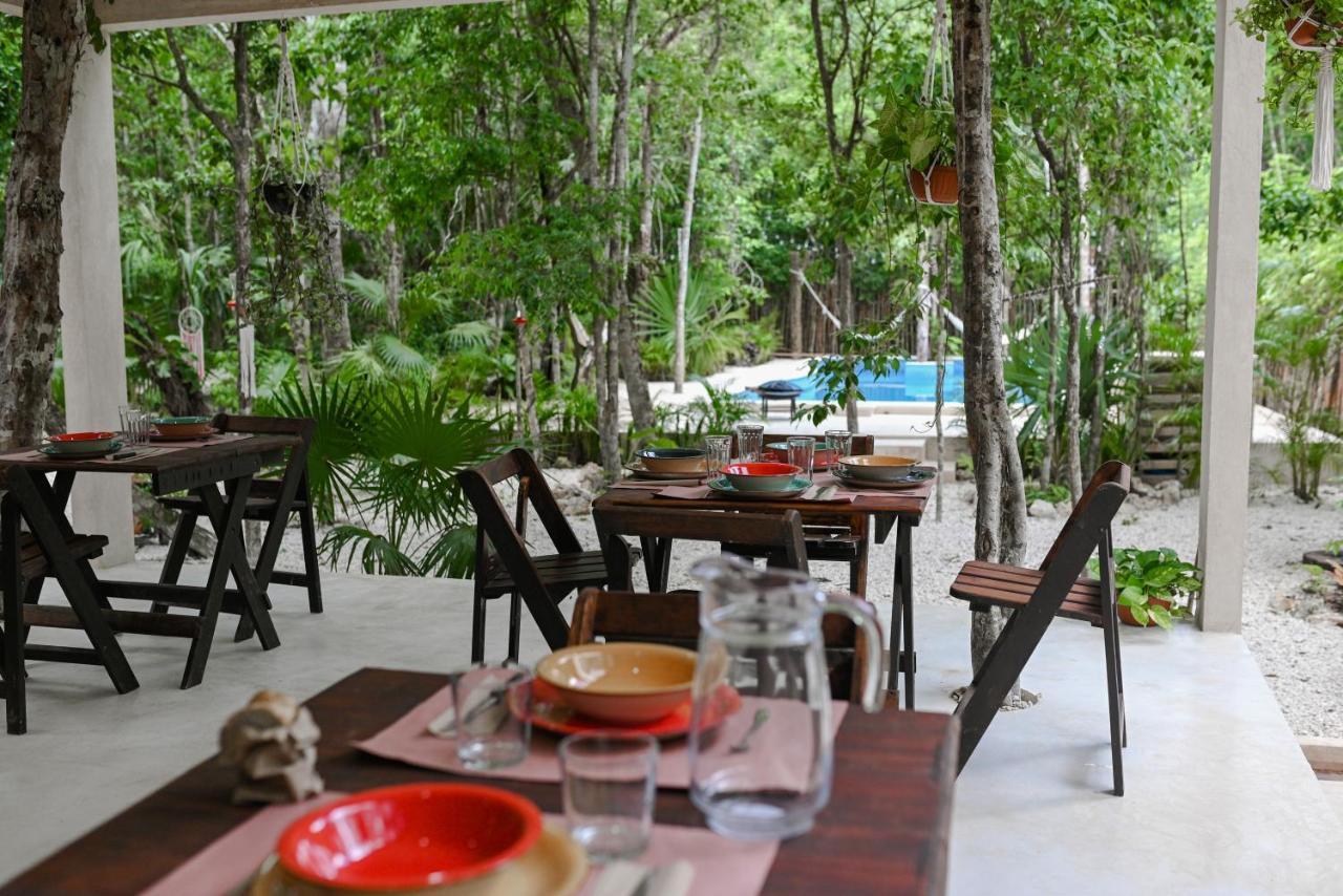 Lunita Jungle Experience Hotel Puerto Morelos Exterior photo