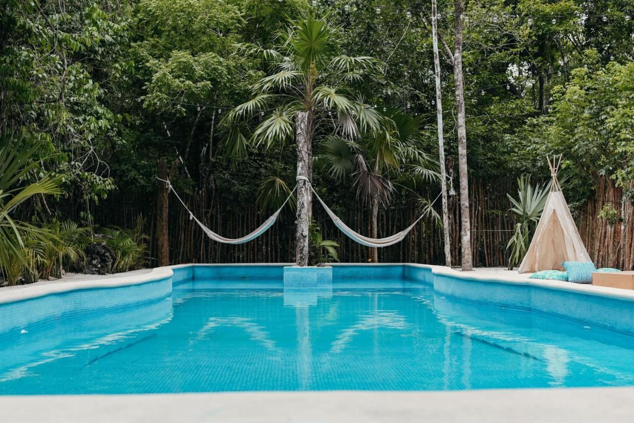 Lunita Jungle Experience Hotel Puerto Morelos Exterior photo